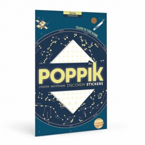 Stickerposter Heelal - Poppik